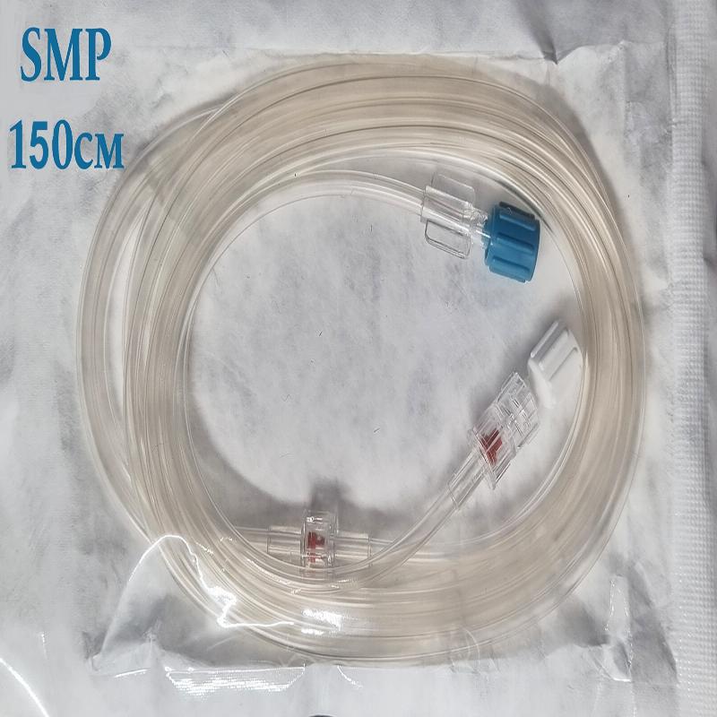 Стерильна інфузійна трубка одноразового використання: HT-L1501, 1-60" (1500мм) Подовжувач прямий зі зворотнім клапаном.